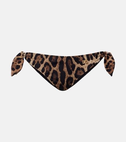 Braga de bikini estampada - Dolce&Gabbana - Modalova