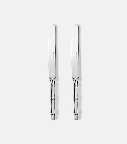 Gucci Set di 2 coltelli argentati - Gucci - Modalova