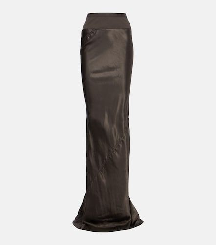 Rick Owens Gonna lunga in raso - Rick Owens - Modalova