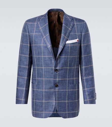 Blazer de cachemir, lana, seda y lino - Kiton - Modalova