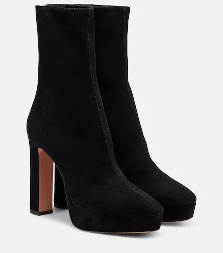 Botines con plataforma Martine 110 de ante - Aquazzura - Modalova