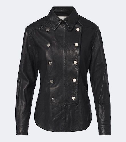 Isabel Marant Valdy leather shirt - Isabel Marant - Modalova