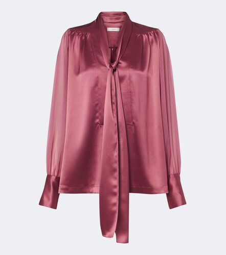 Paula satin and chiffon blouse - Joseph - Modalova