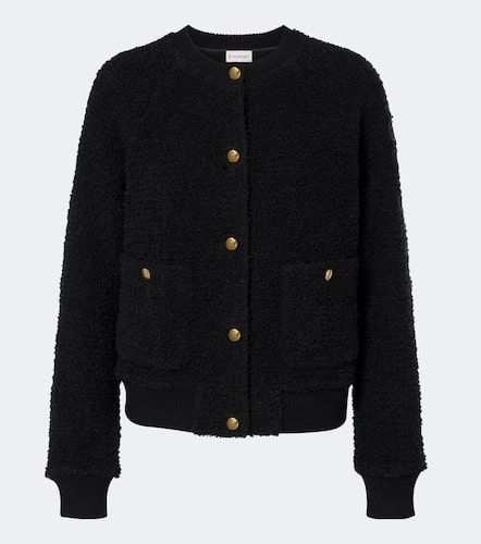 Moncler Cardigan aus Bouclé - Moncler - Modalova