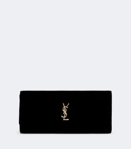 Clutch Cassandre aus Samt - Saint Laurent - Modalova
