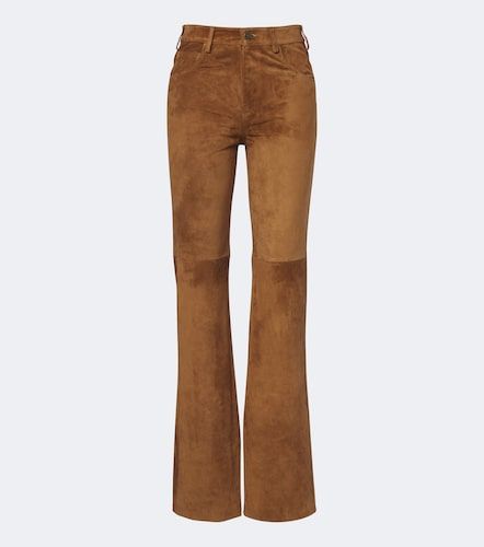 Joan suede straight pants - Nili Lotan - Modalova