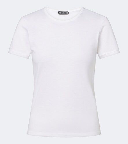 Camiseta de jersey de algodón - Tom Ford - Modalova
