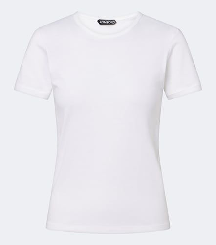 Camiseta de jersey de algodón - Tom Ford - Modalova