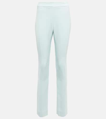 High-rise crÃªpe slim pants - Proenza Schouler - Modalova