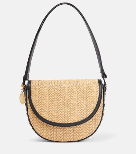 Frayme Medium raffia shoulder bag - Stella McCartney - Modalova