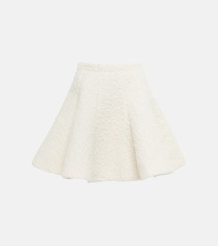 Alaïa Minifalda de lana y algodón - Alaia - Modalova