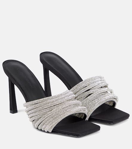 Lena crystal-embellished high sandals - Simkhai - Modalova