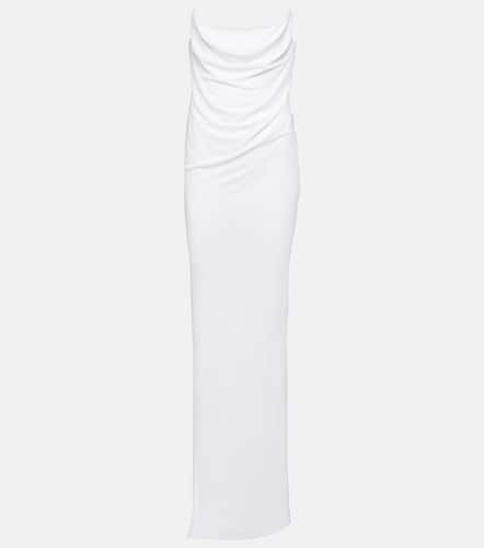 Draped corset jersey gown - Alex Perry - Modalova