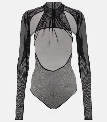 David Koma Cutout mesh bodysuit - David Koma - Modalova