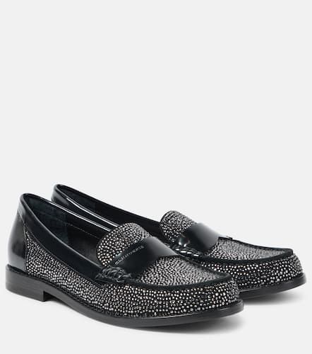 Loafers Roy aus Leder mit Kristallen - Clergerie - Modalova