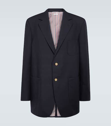 Single-breasted wool blazer - Thom Browne - Modalova