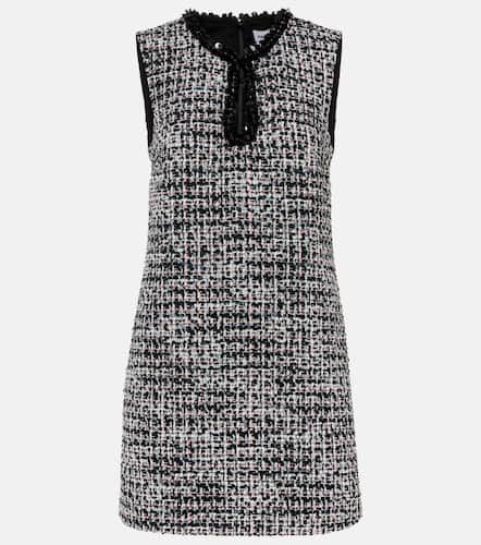 Embellished bouclÃ© minidress - Self-Portrait - Modalova