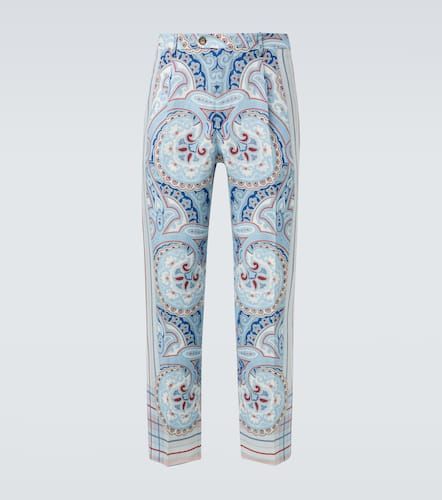 Etro Paisley straight pants - Etro - Modalova