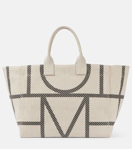 Toteme Monogram canvas tote bag - Toteme - Modalova