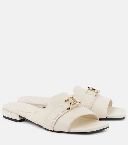 Jimmy Choo Nako leather slides - Jimmy Choo - Modalova