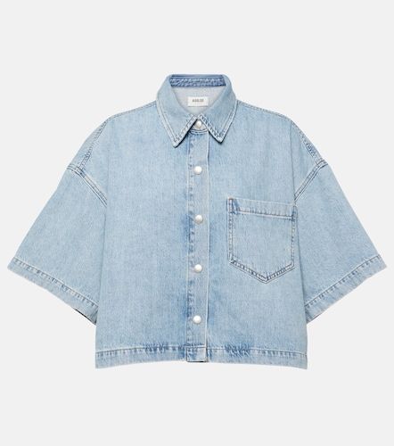 Camicia cropped di jeans Rona Box - Agolde - Modalova