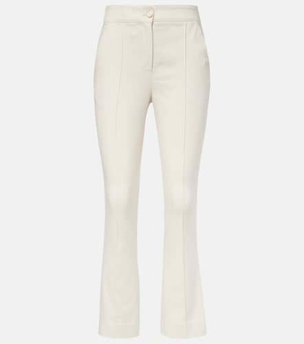Kimra cotton-blend cropped straight pants - Veronica Beard - Modalova