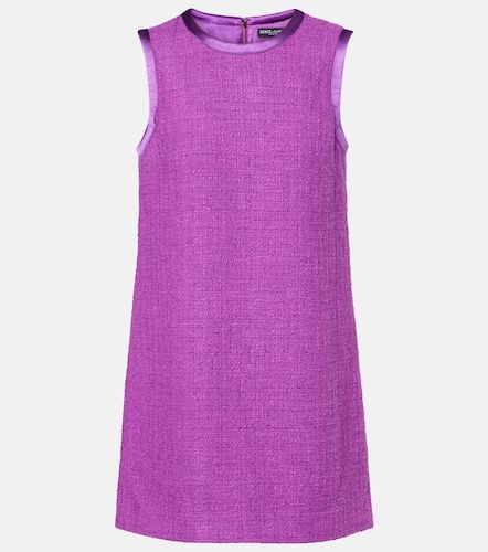 Abito corto in misto cotone e seta - Dolce&Gabbana - Modalova