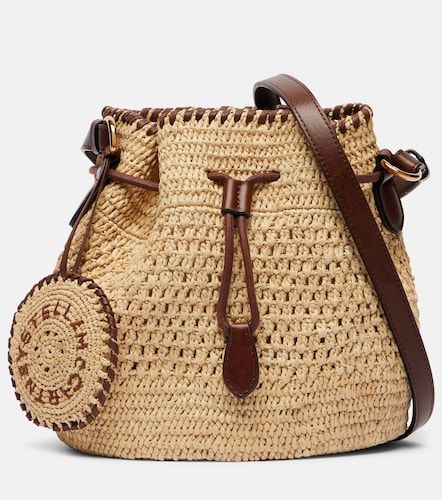 Bolso saco Falabella Small de rafia - Stella McCartney - Modalova