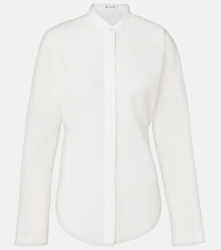 Alaia Cotton and linen shirt - Alaia - Modalova