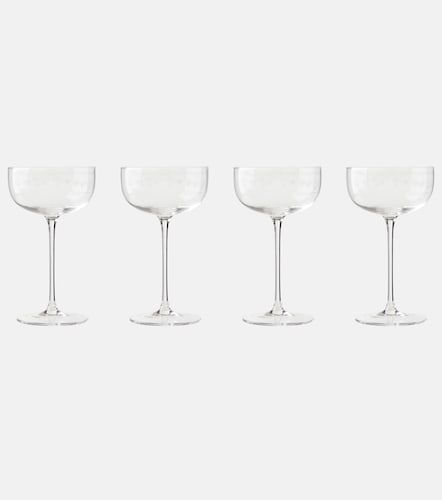 Set de 4 copas de champán Midnight Flowers Anemone Vaniglia de Marni - Serax - Modalova