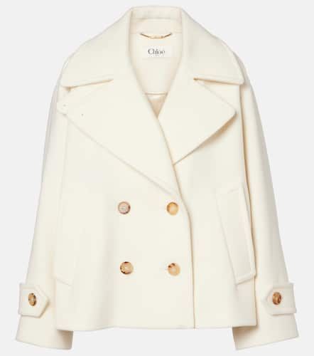 Chlo Oversized wool-blend coat - Chloe - Modalova