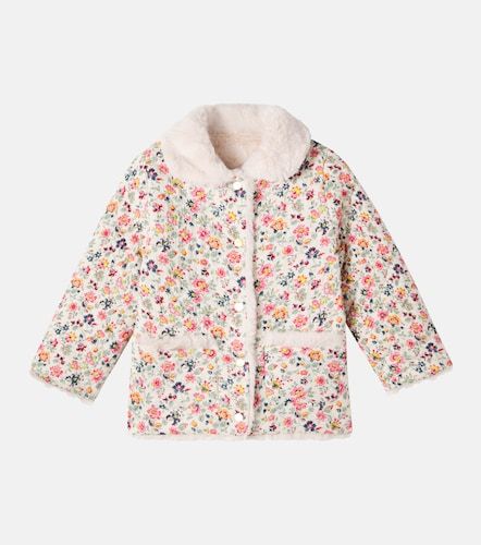 Abrigo acolchado de algodón floral - Louise Misha - Modalova