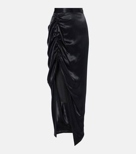 Gathered satin midi skirt - Vivienne Westwood - Modalova