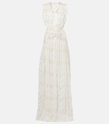 Abito lungo in jacquard di seta - Costarellos - Modalova