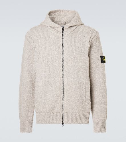 Sudadera con capucha de algodón - Stone Island - Modalova