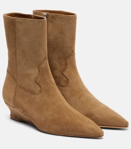 Camille 40 suede ankle boots - Le Monde Beryl - Modalova