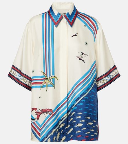 Alémais Camisa de satén de seda estampada - Alemais - Modalova
