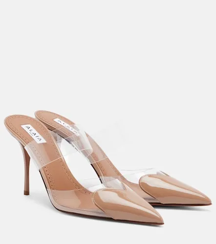 Alaïa Mules Le Cœur mit Lackleder - Alaia - Modalova