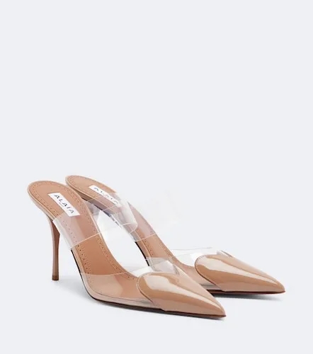 Le Cour patent leather and PU mules - Alaia - Modalova