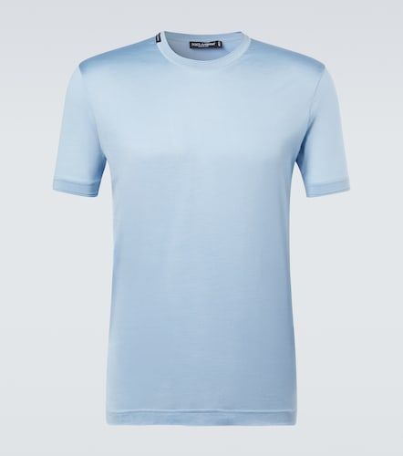 Dolce&Gabbana Camiseta de seda - Dolce&Gabbana - Modalova