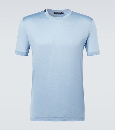 Dolce&Gabbana T-shirt in seta - Dolce&Gabbana - Modalova