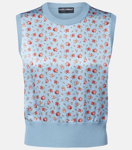 Dolce&Gabbana Pullunder aus Seide - Dolce&Gabbana - Modalova