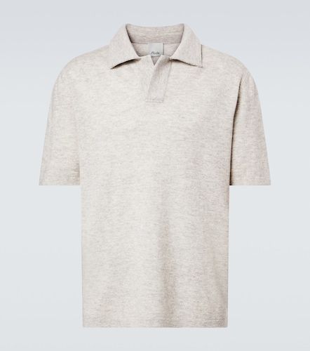 Wool and cashmere polo sweater - Allude - Modalova