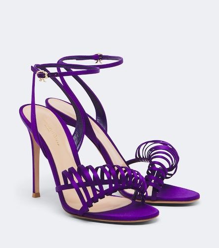 Gianvito Rossi Sandali in raso - Gianvito Rossi - Modalova