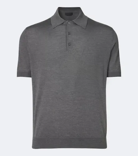 Poloshirt aus Kaschmir und Seide - Prada - Modalova