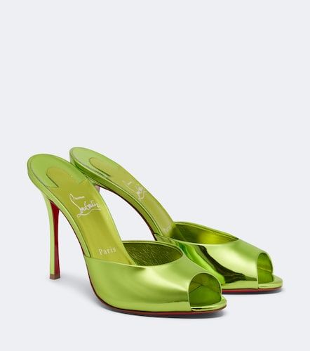 Me Dolly mirrored leather mules - Christian Louboutin - Modalova