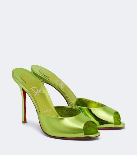 Me Dolly mirrored leather mules - Christian Louboutin - Modalova