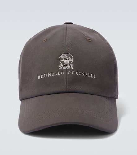 Cappello da baseball in canvas di cotone - Brunello Cucinelli - Modalova