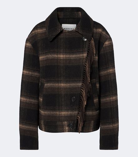 Galeane plaid wool-blend jacket - Marant Etoile - Modalova