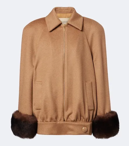 Blouson aus Kamelhaar - Valentino Garavani - Modalova
